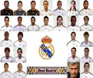 пазл Группа Реал Мадрид 2010-11
